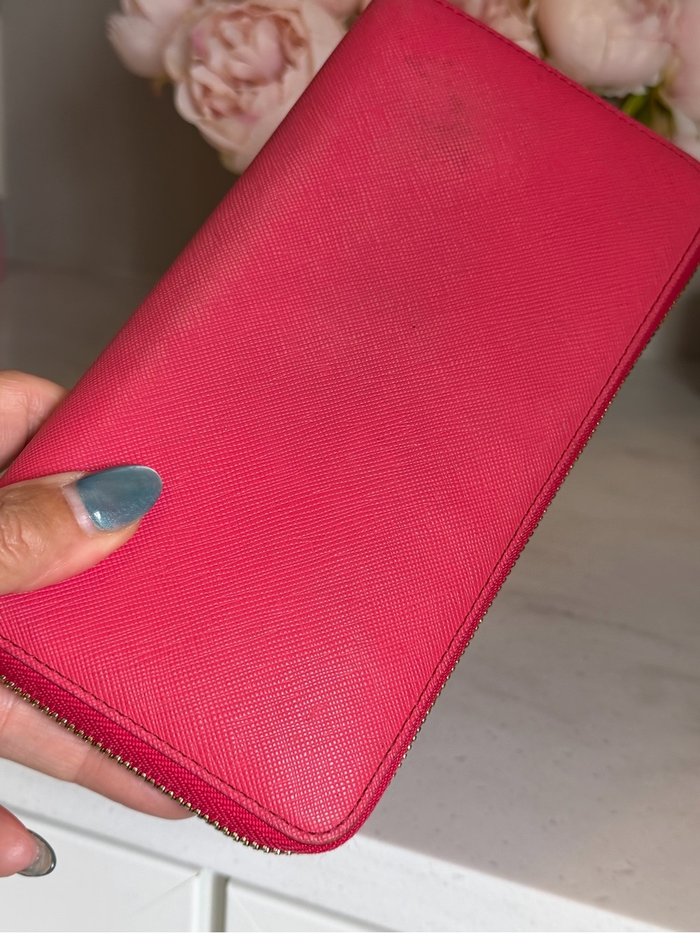MCM Rose colored Studded Wallet - Picture 9 of 11